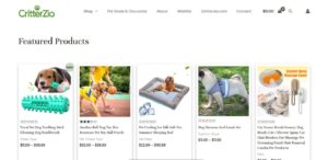 Shop CritterZio – Storefront Built with WooCommerce